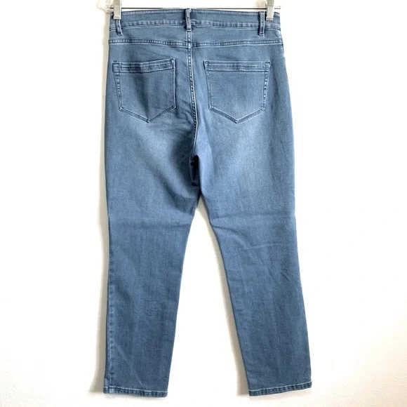 J. Jill Denim High-Rise Slim Ankle Jeans - Picture 2 of 6